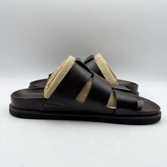 Allen Edmonds Mens Davis Sandals US 9 EU 43 Dark Brown Leather Fisherman NIB main image 8